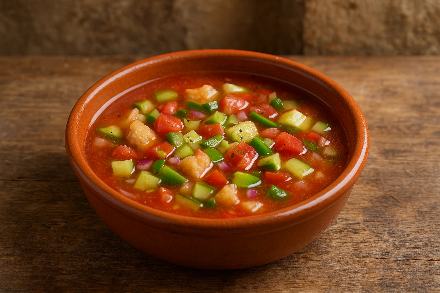 Tomatada ou Gaspacho Alentejano